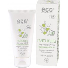 Eco Cosmetics viegli tonējošs dienas krēms sejai ar SPF 15, 50ml